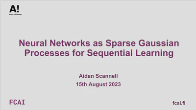 Neural Networks as Sparse Gaussian Processes for Sequential Learning featured image