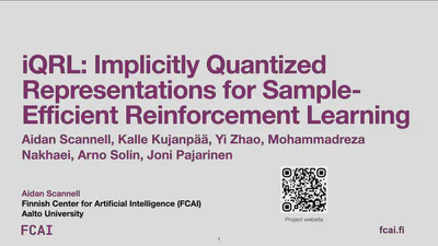 iQRL: Implicitly Quantized Representations for Sample-Efficient Reinforcement Learning featured image
